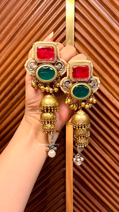 Nayantara jhumkis