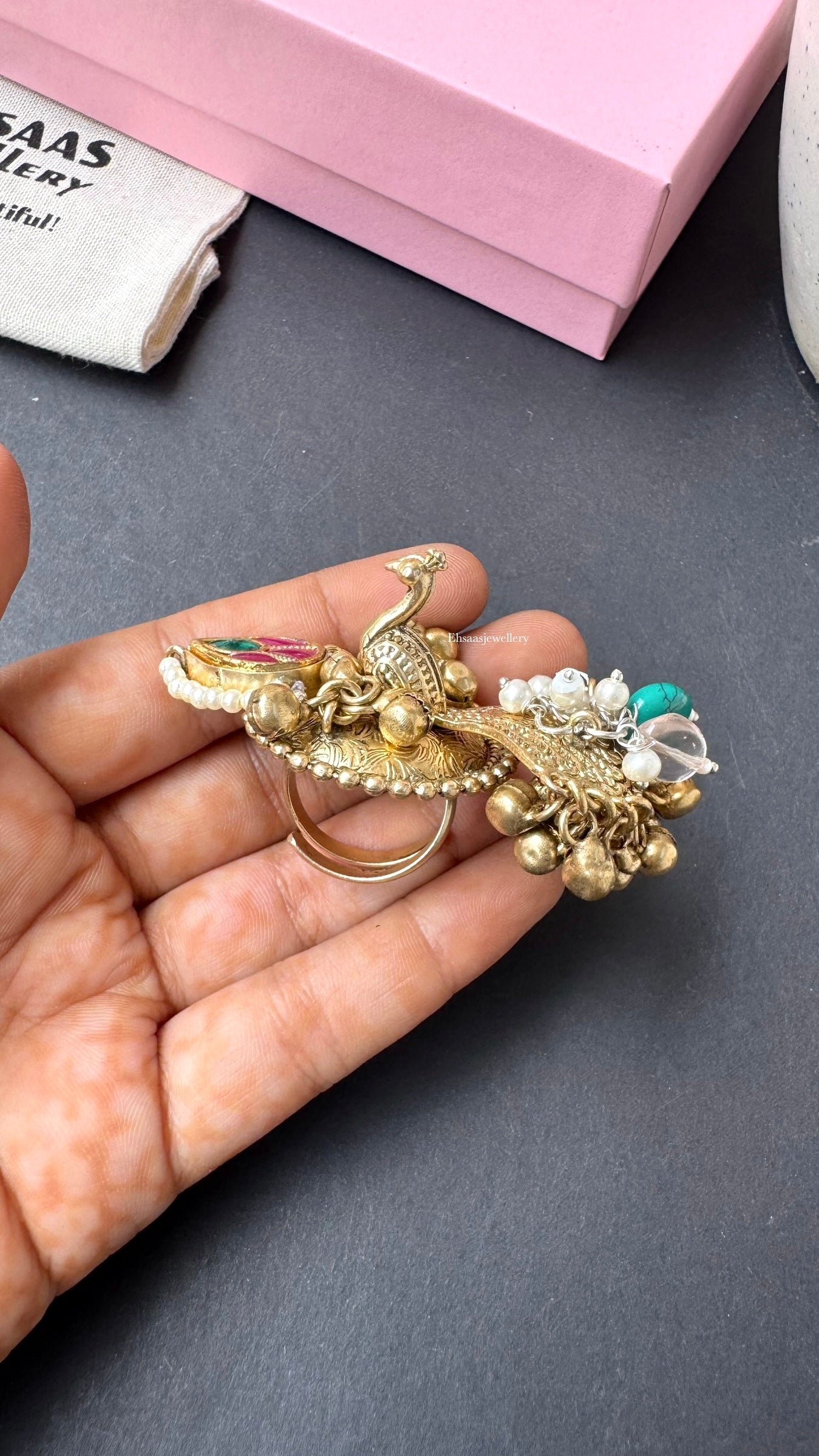 Peacock  Ring