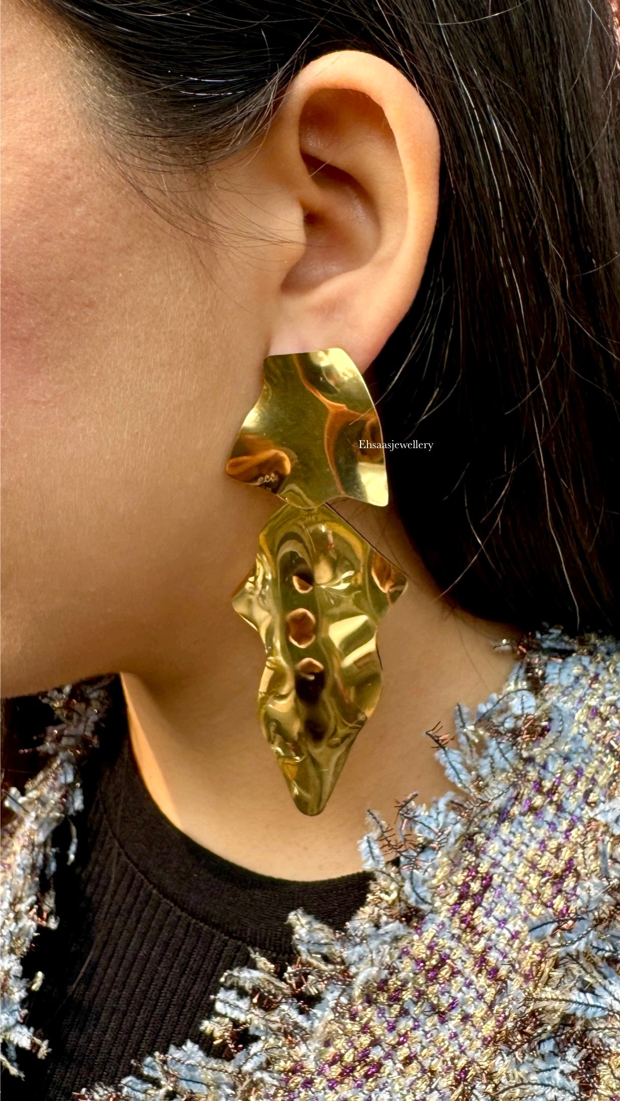 The Petal Statement Earrings