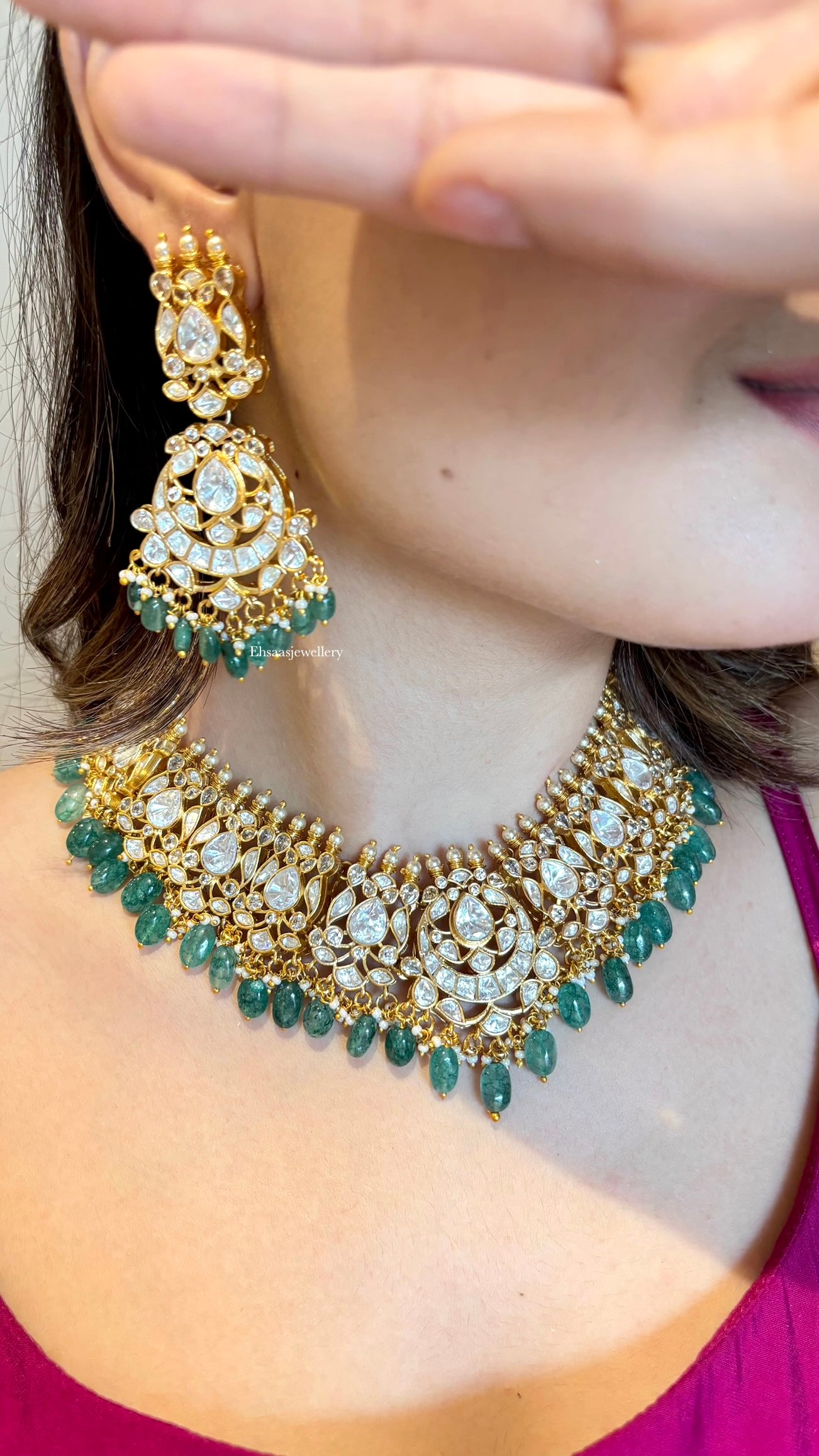 Kohinoor Necklace Set