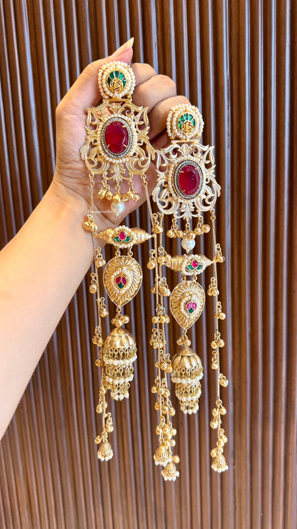 Azrina Kashmiri Jhumkis