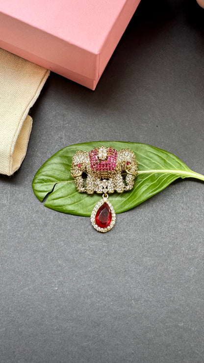 Elephant Brooch