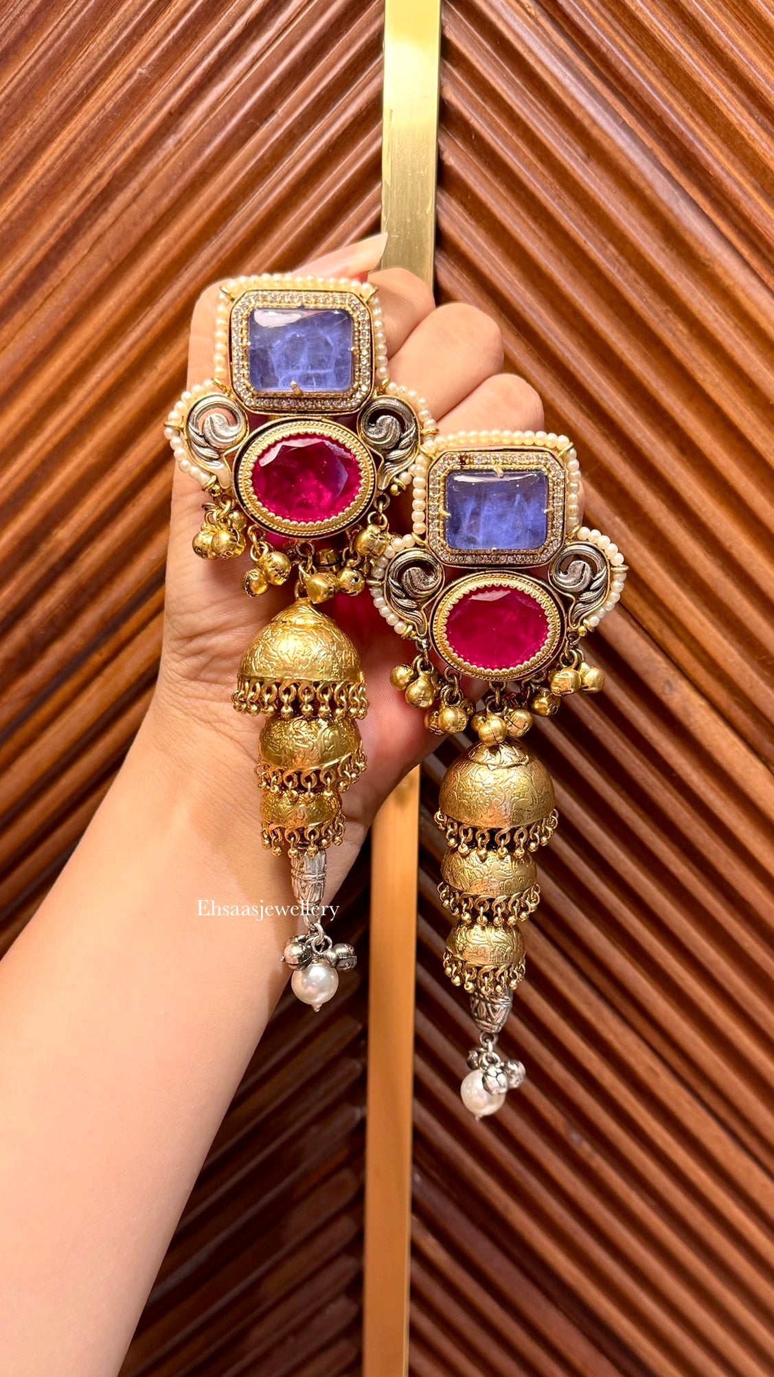 Nayantara jhumkis