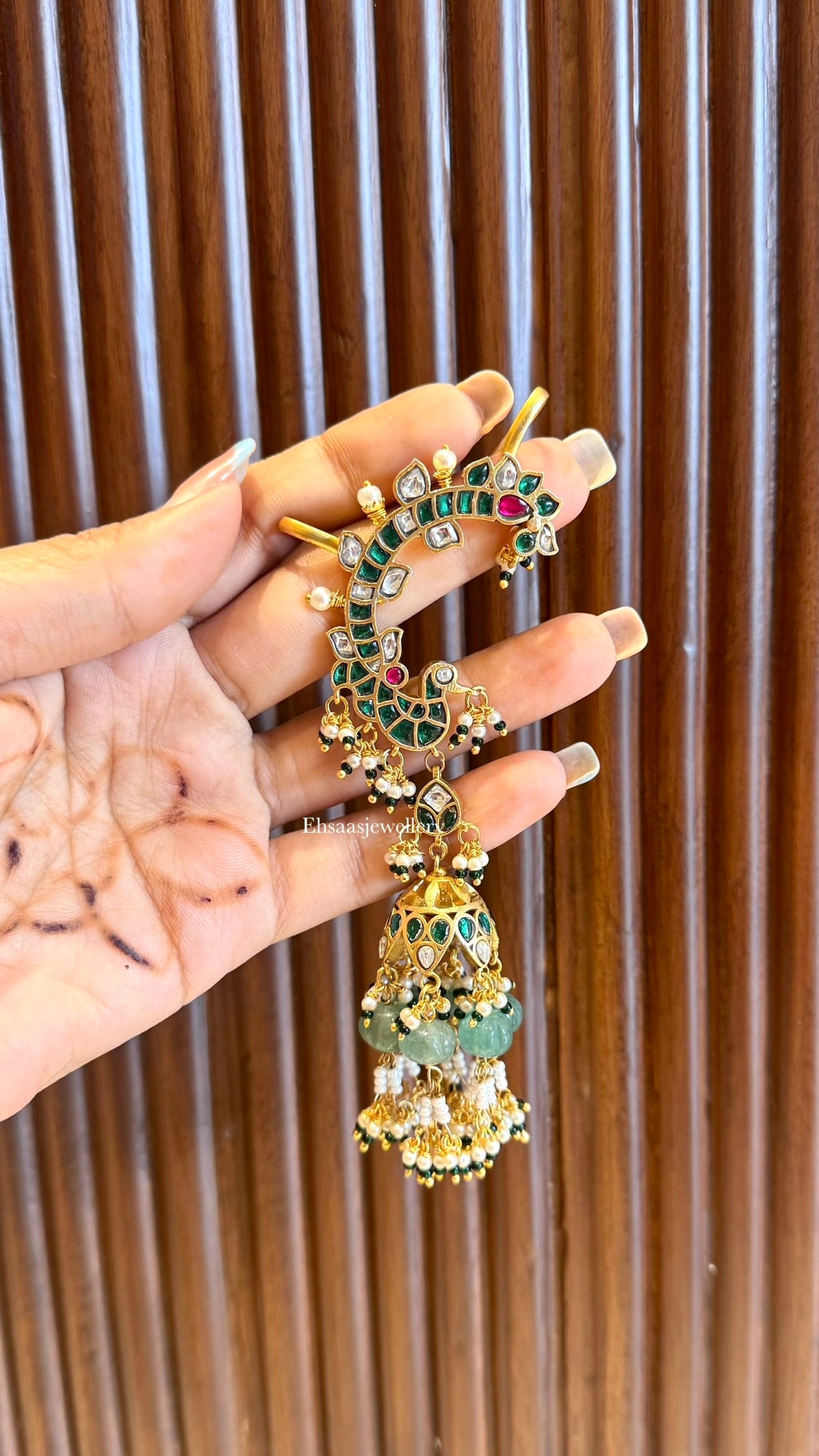 Mrignaini Kaanphool Jhumkis