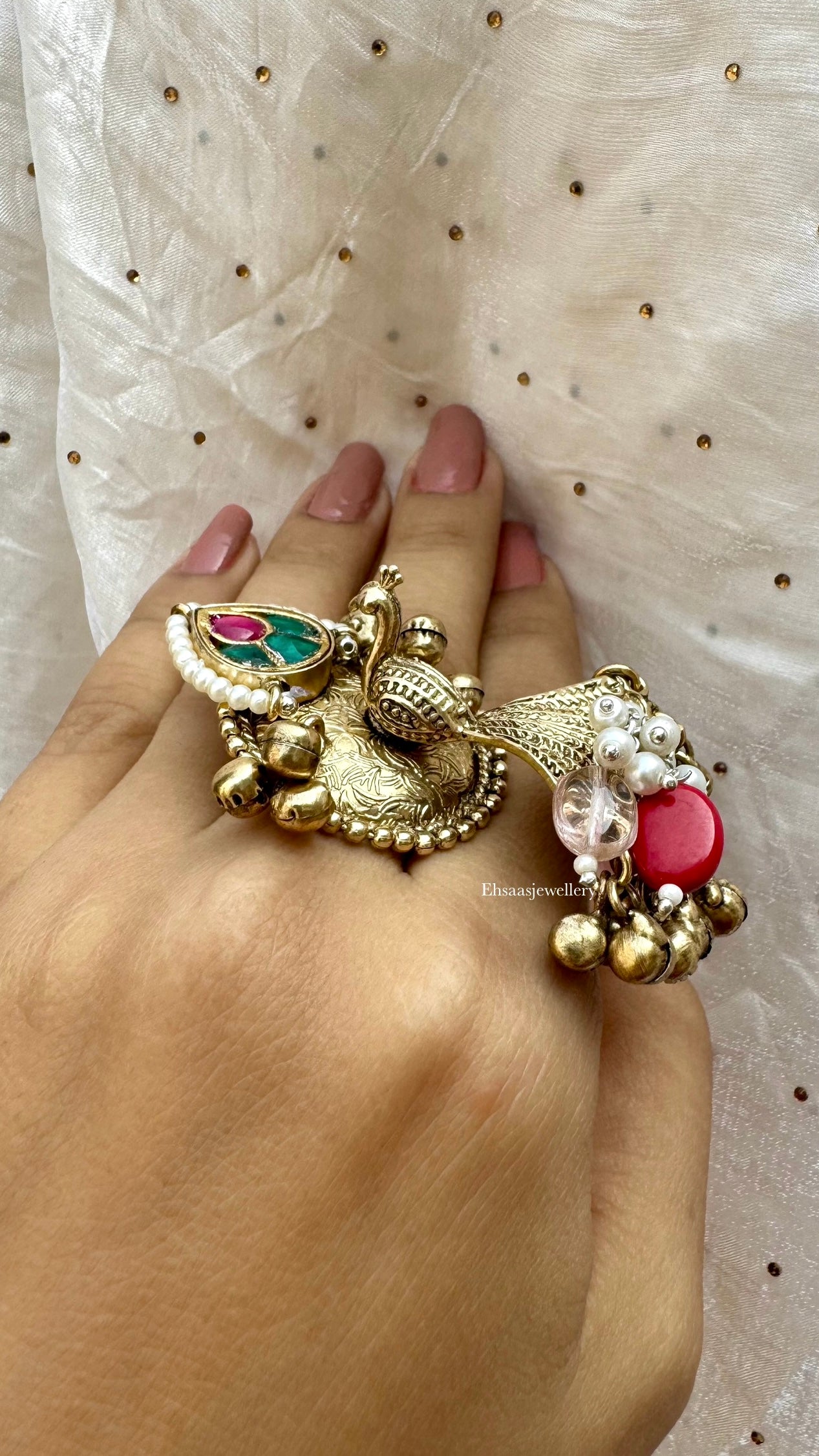 Peacock  Ring