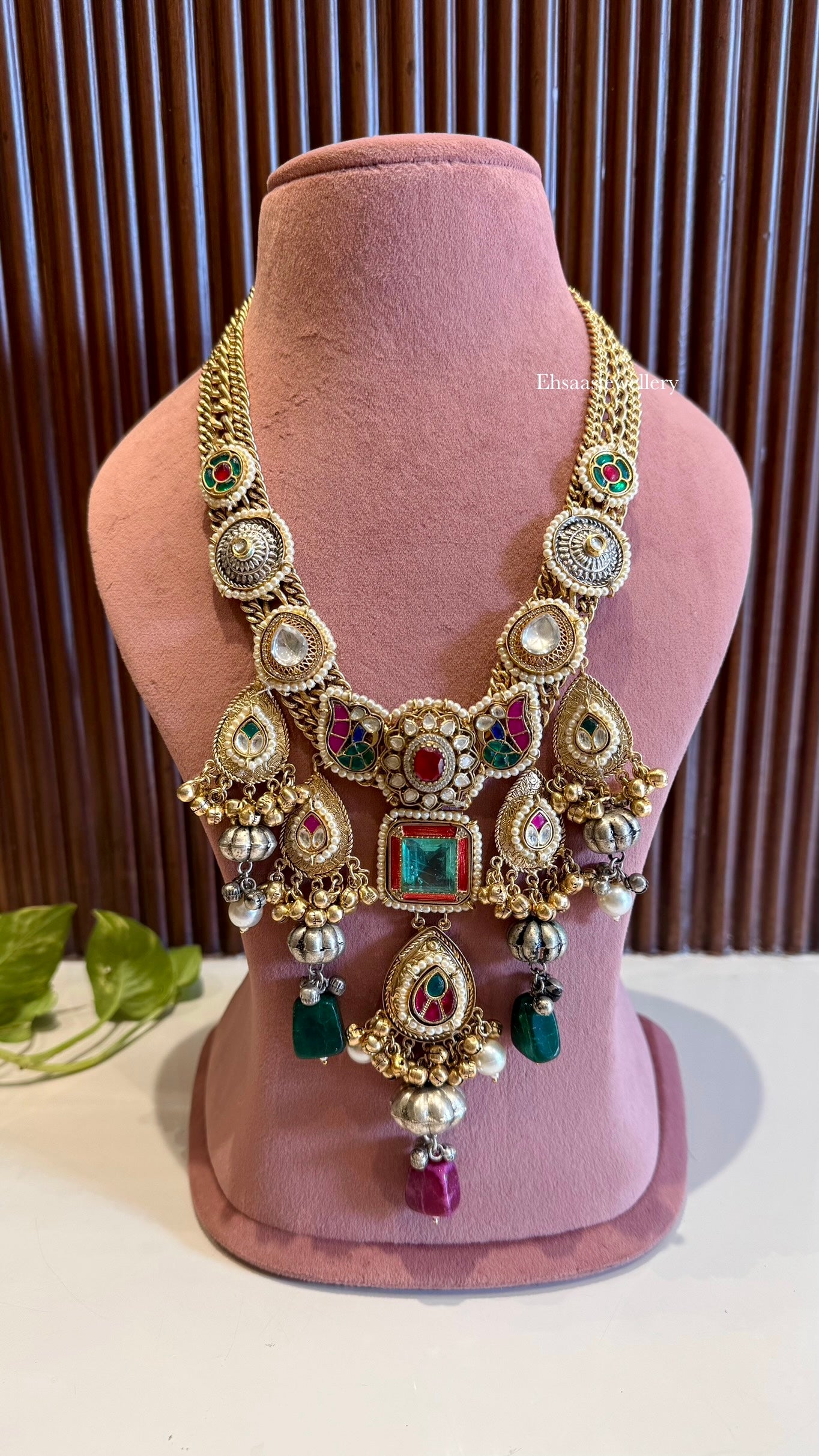 Shehzadi Necklace with Earrings