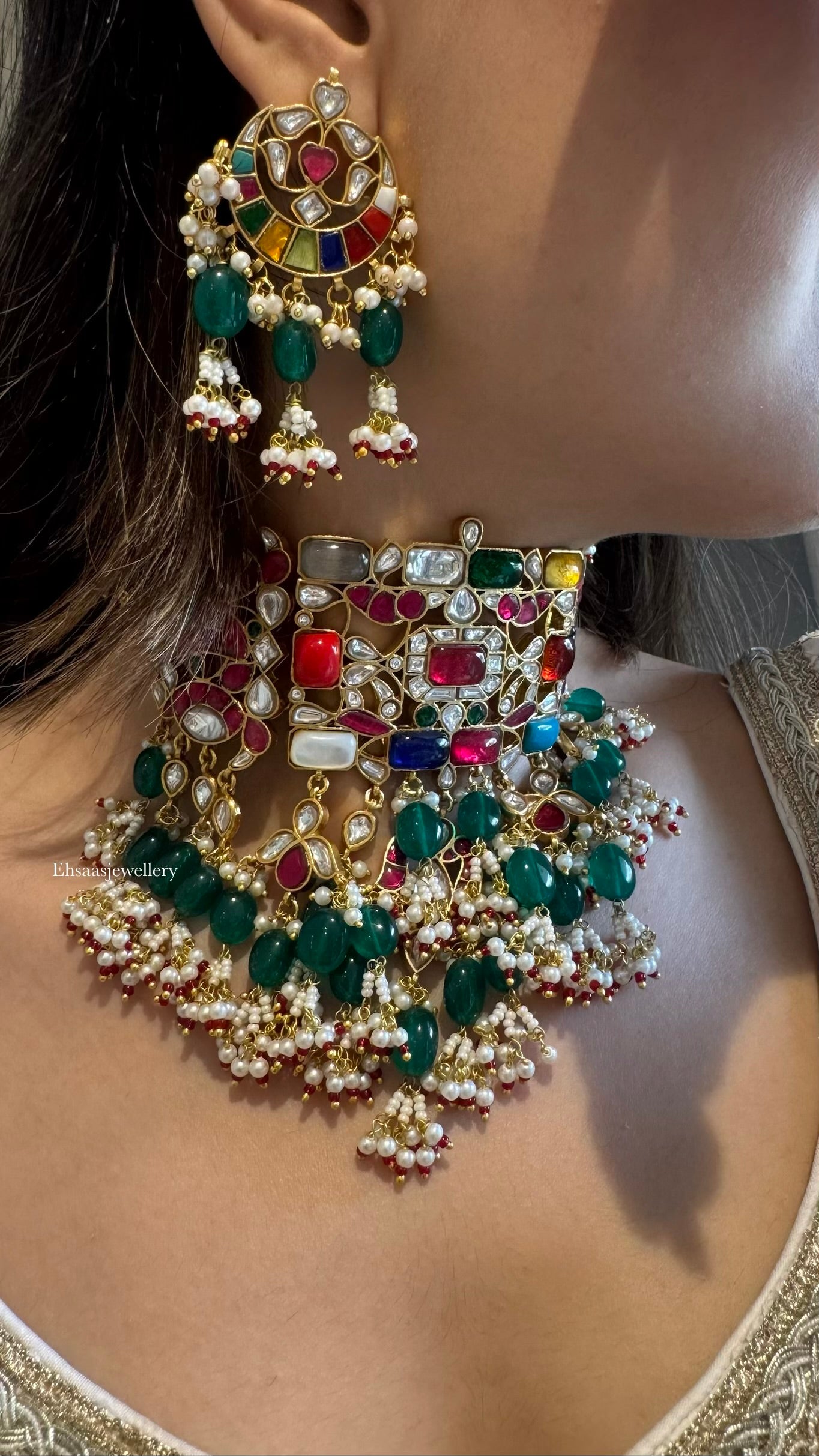 Swarana Navratan Necklace
