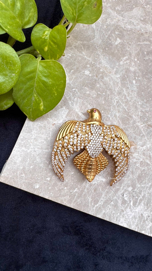 Pakshi Raj Brooch