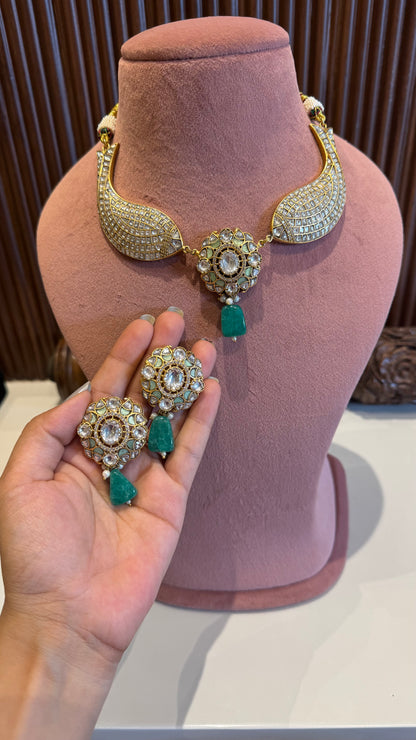 Jalpari Necklace With Earrings