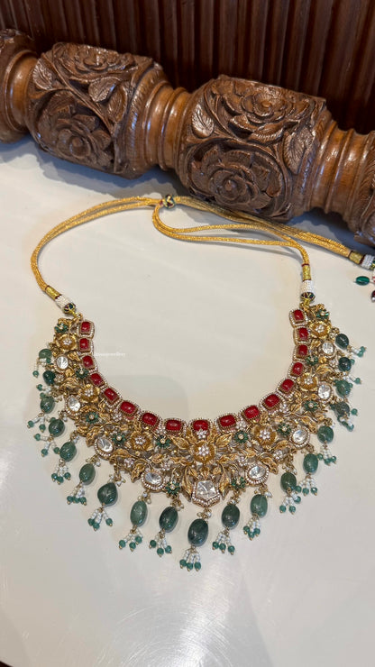Shringaar Necklace With Earrings