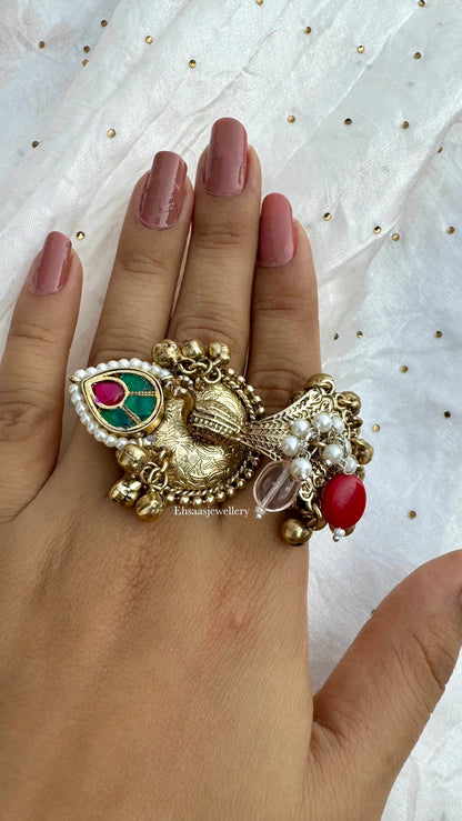 Peacock  Ring