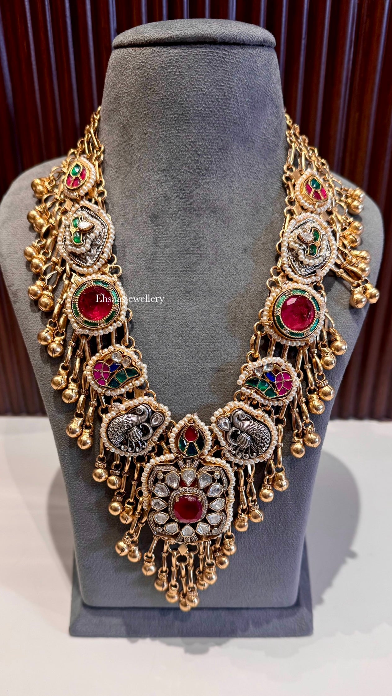 Noor Jahan Necklace with Earrings