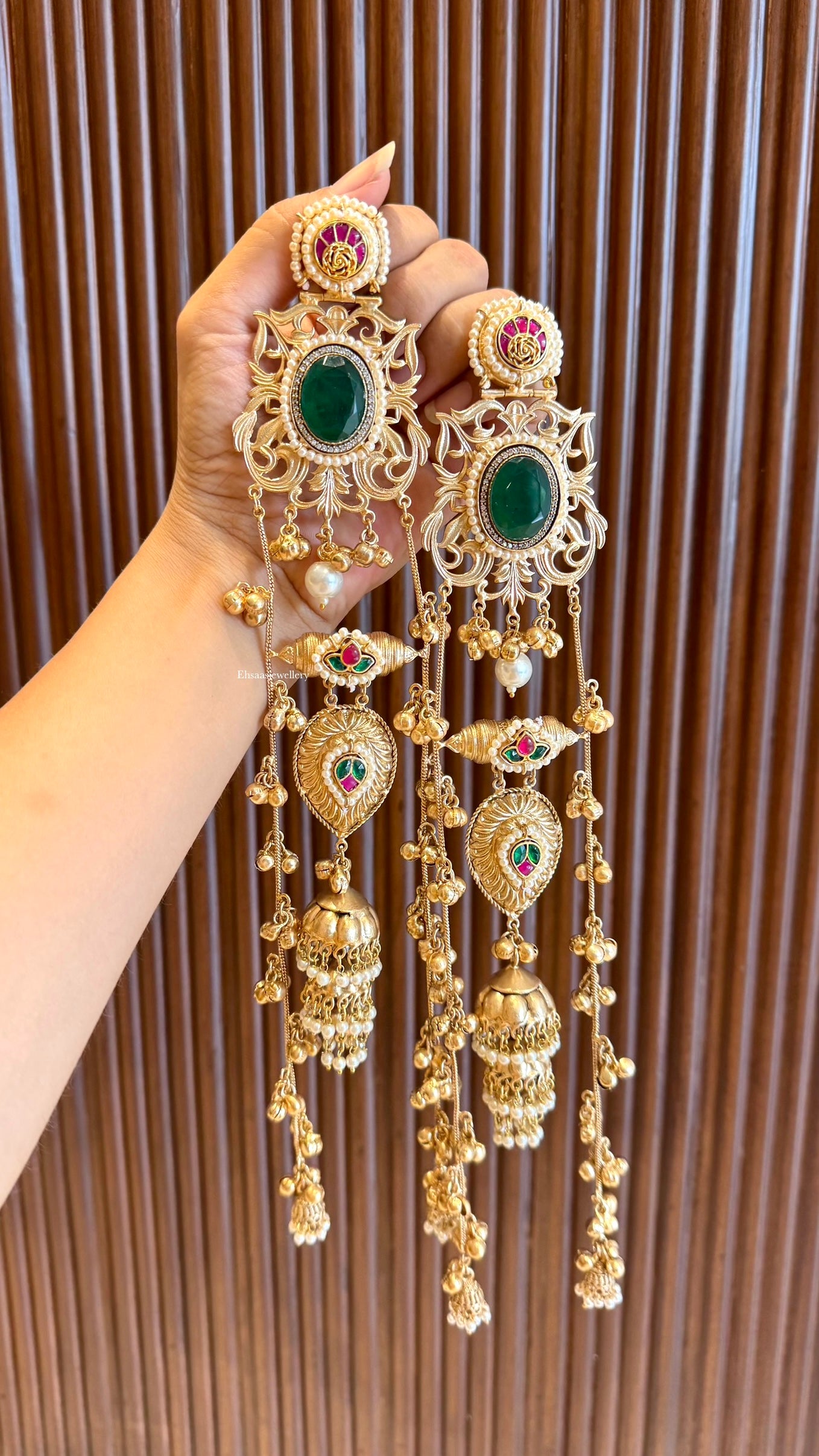 Azrina Kashmiri Jhumkis