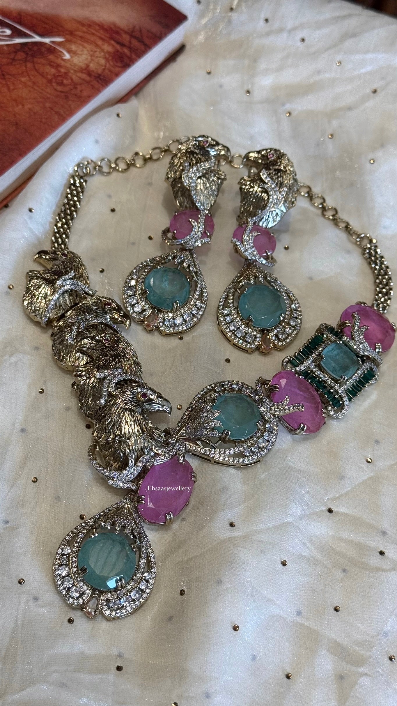 Pakshi Raj Necklace Set