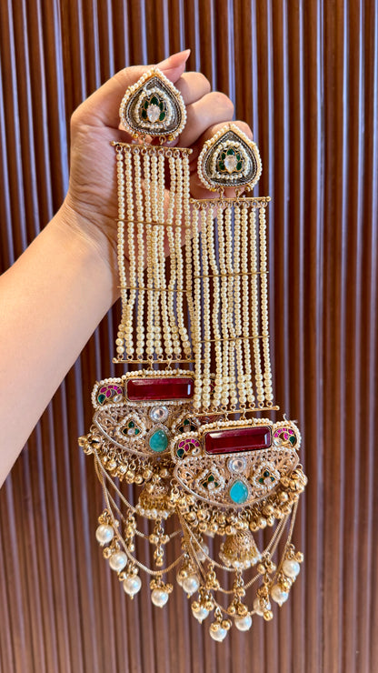 Mehrunisha Pearl Earrings