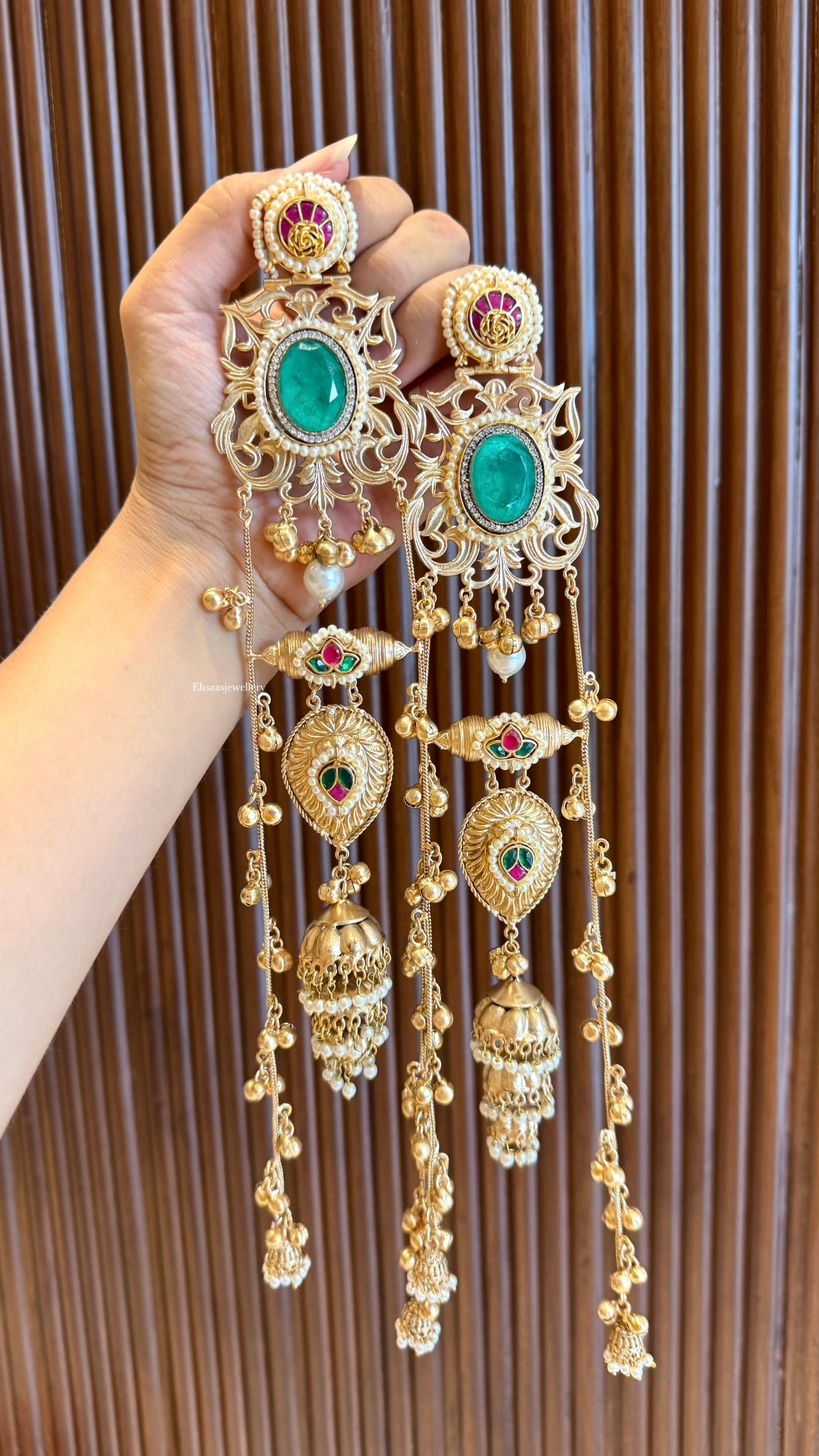 Azrina Kashmiri Jhumkis