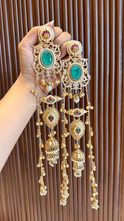 Azrina Kashmiri Jhumkis