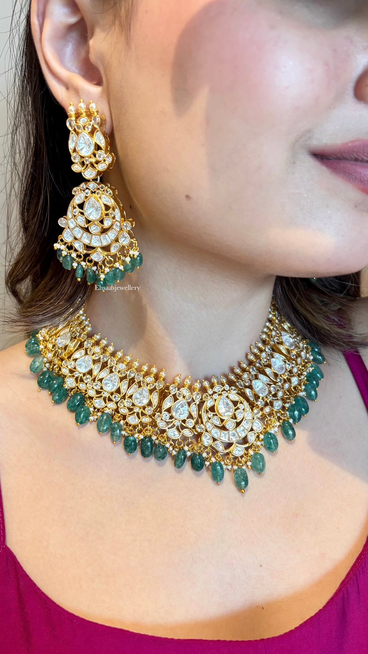 Kohinoor Necklace Set