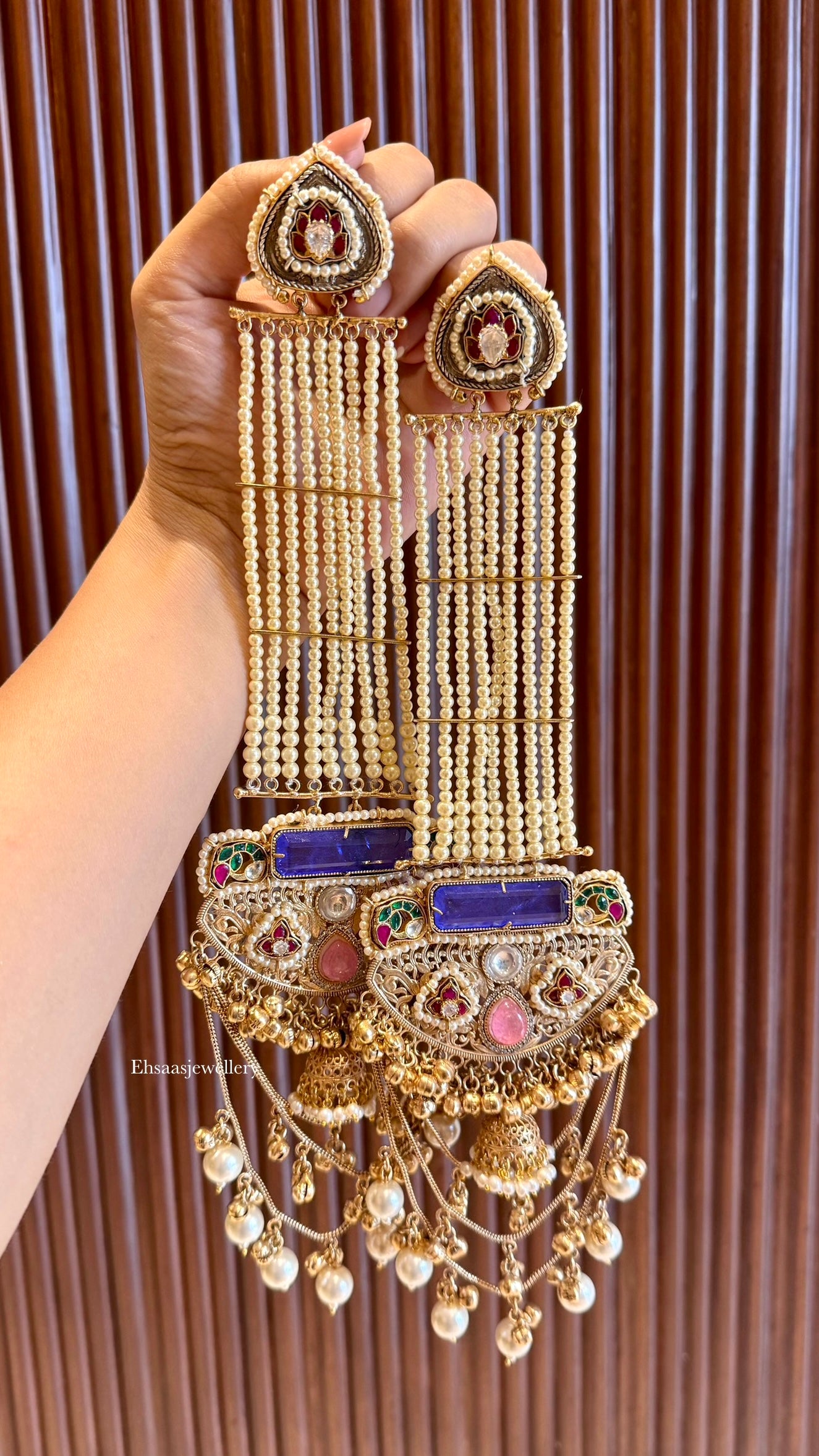 Mehrunisha Pearl Earrings