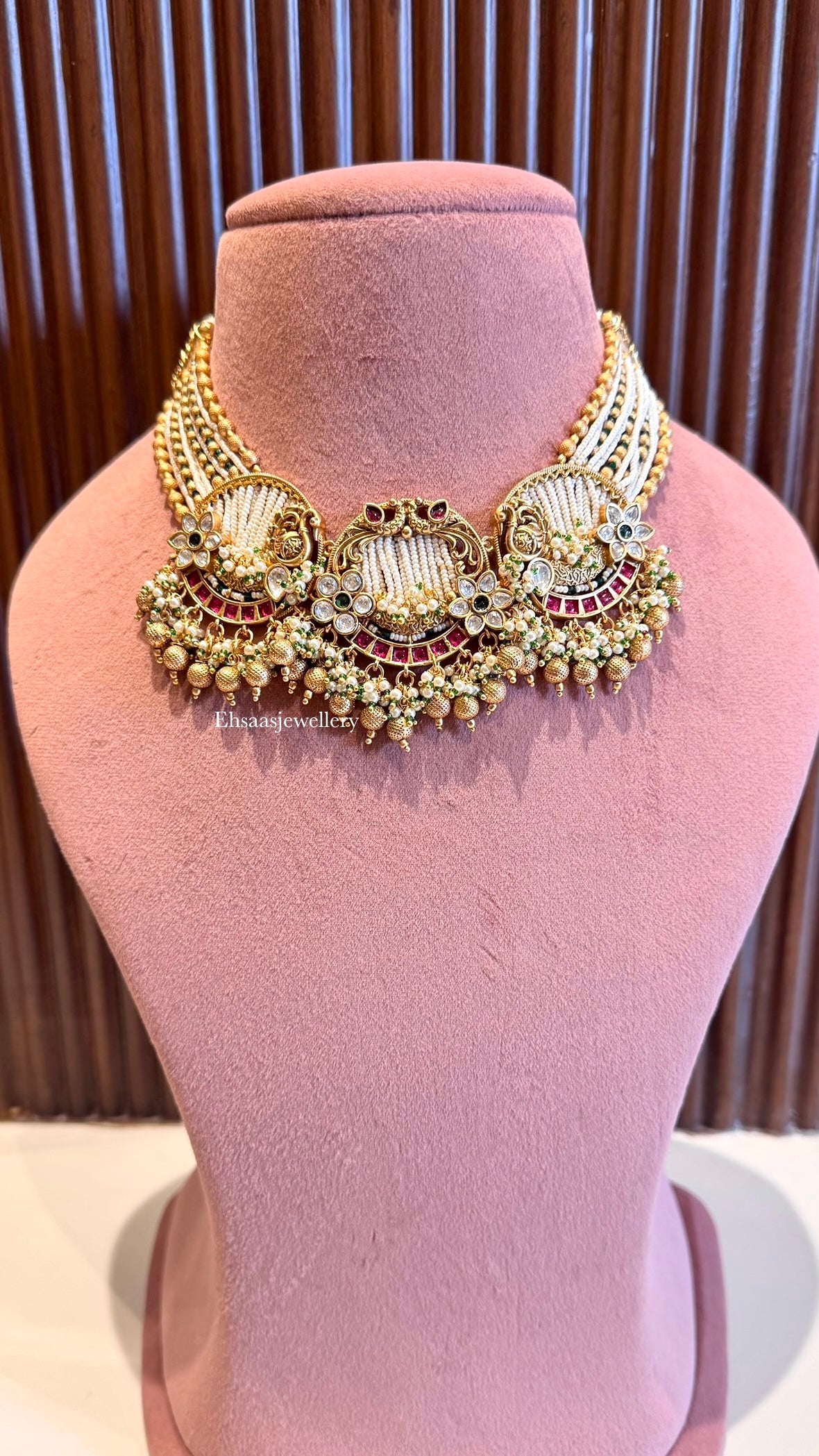 Rajwaadi Choker with Earrings
