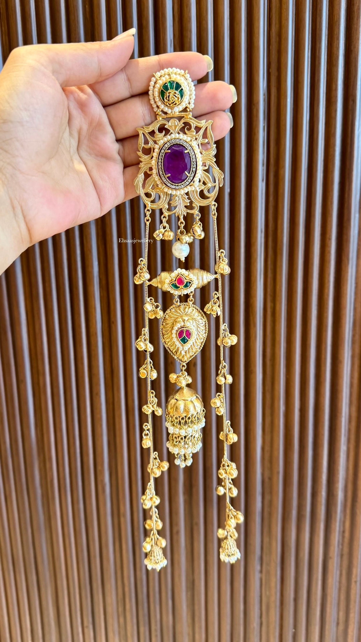 Azrina Kashmiri Jhumkis