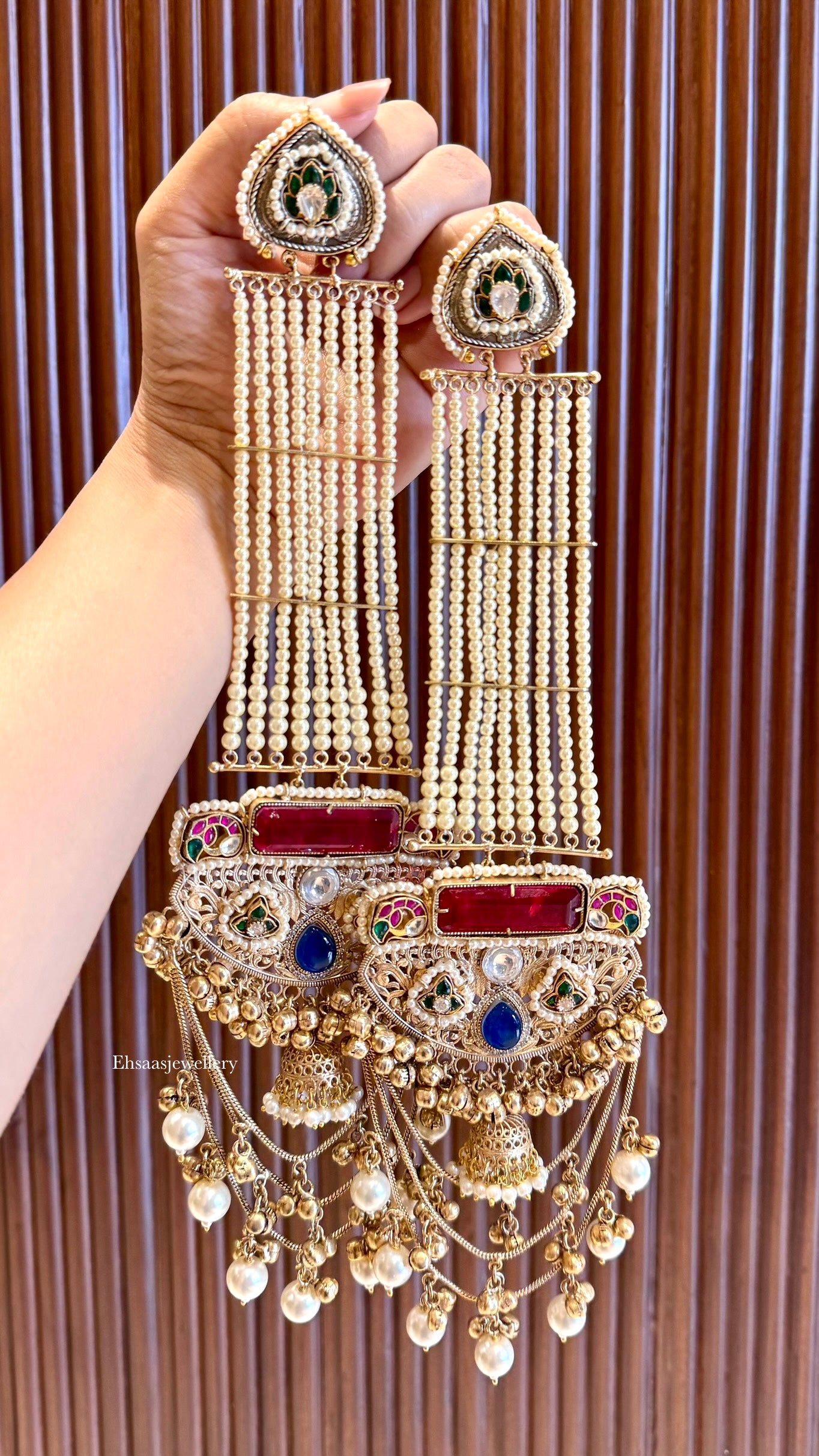 Mehrunisha Pearl Earrings