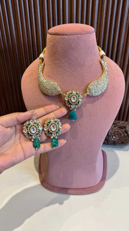 Jalpari Necklace With Earrings
