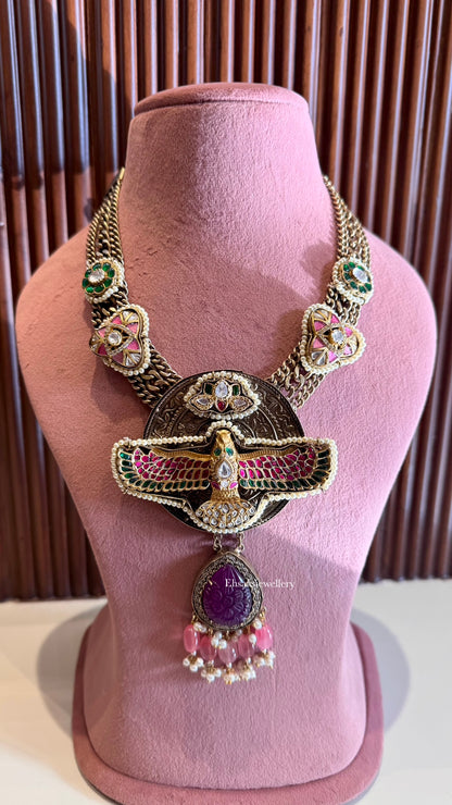 Sultana Necklace with Earrings