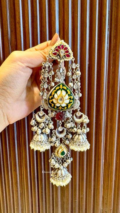 Mrigakshi Kashmiri Jhumkis