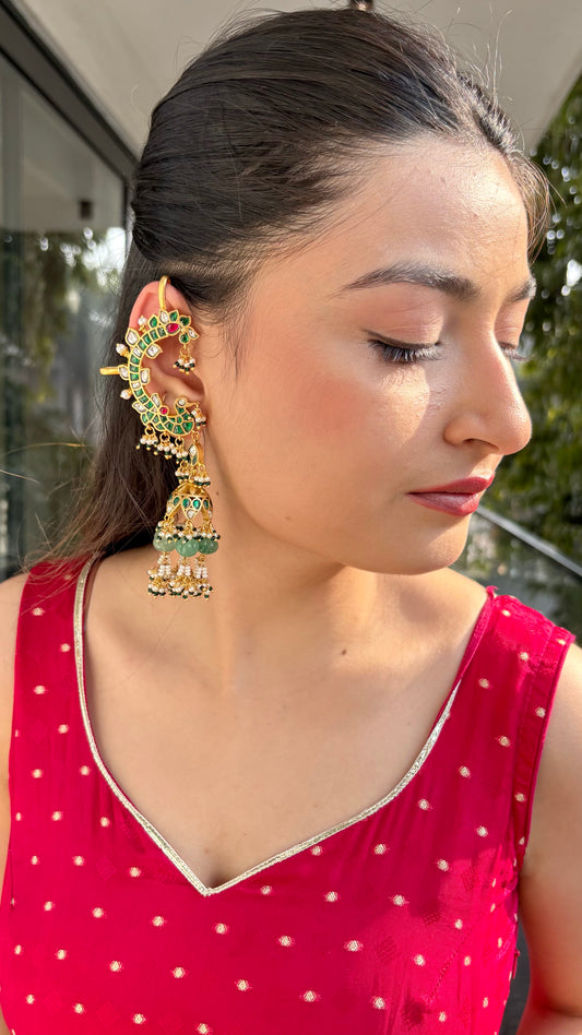 Mrignaini Kaanphool Jhumkis