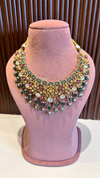 Shringaar Necklace With Earrings