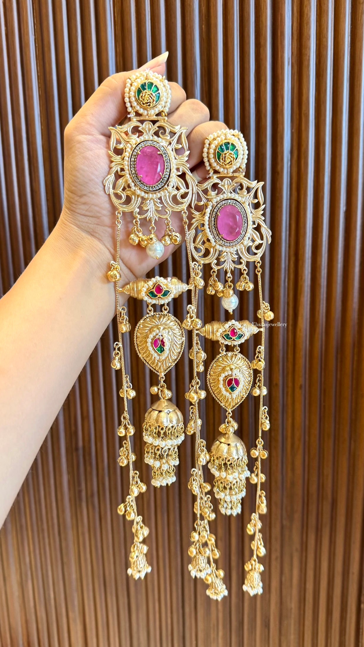 Azrina Kashmiri Jhumkis
