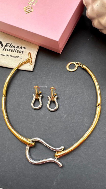 Sylvia Necklace Set And Bracelet