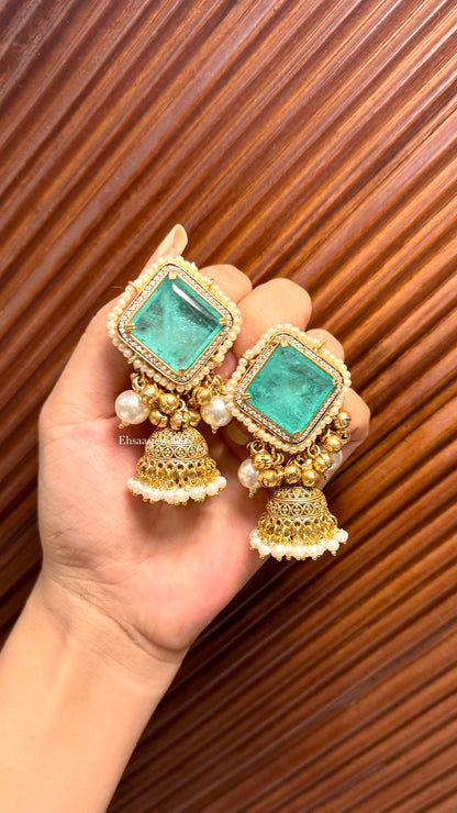 Kesarika Jhumkis