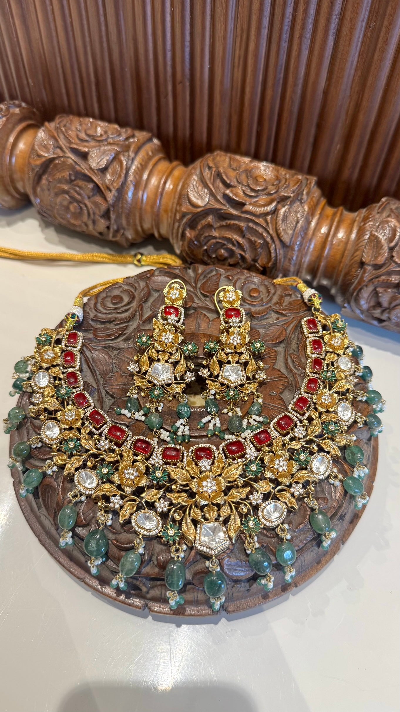 Shringaar Necklace With Earrings