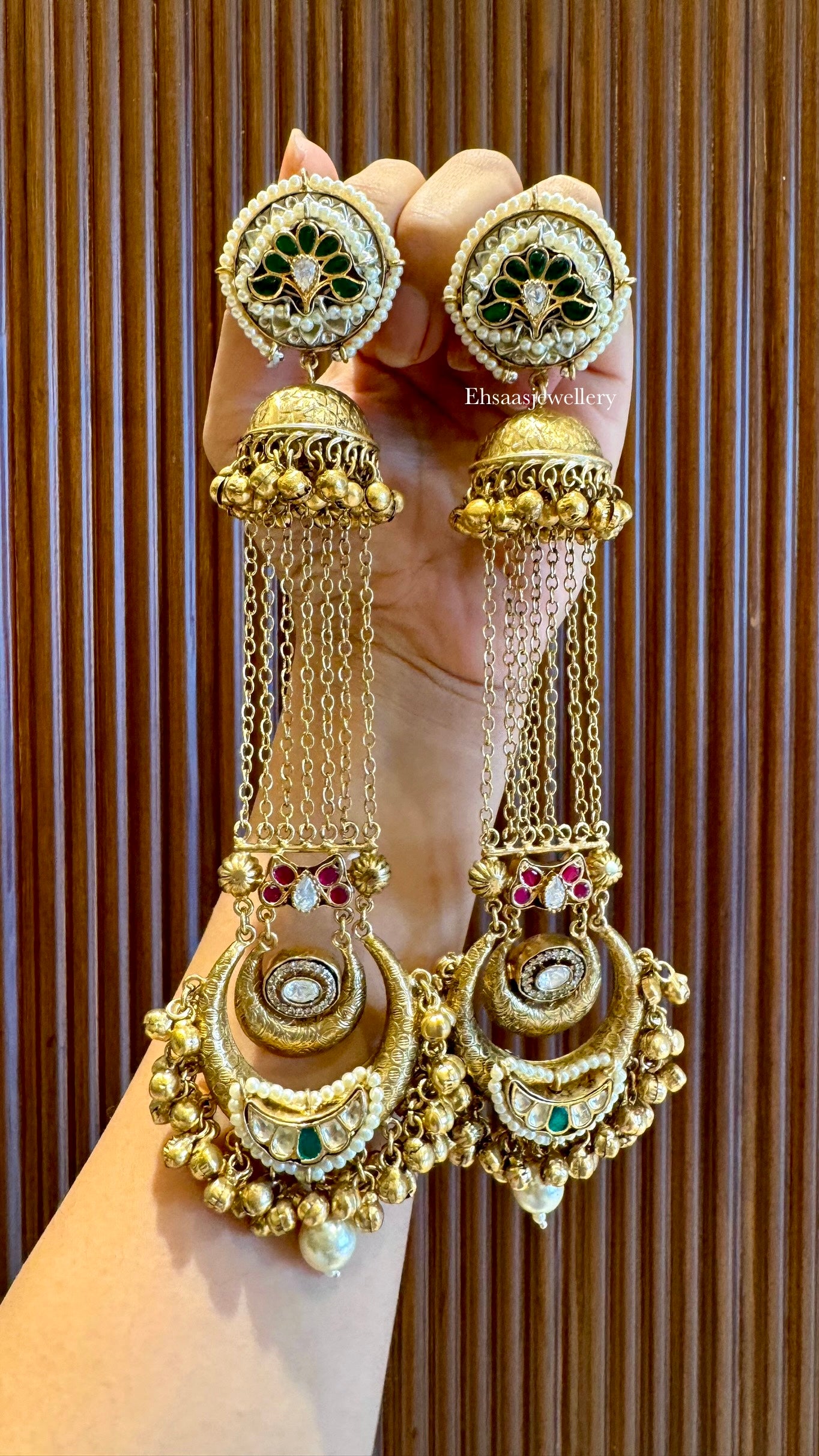 Mriganka Kashmiri Earrings