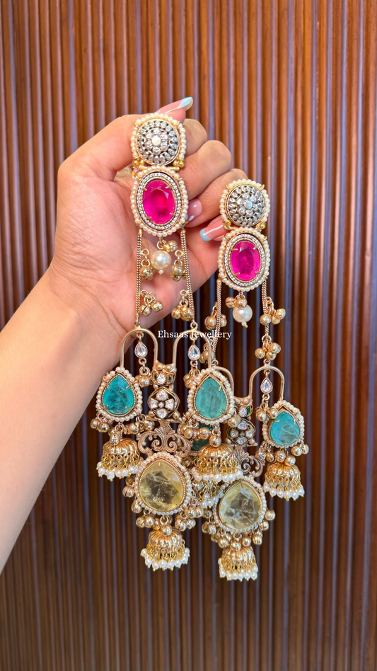 Jahaanara Kashmiri Earrings