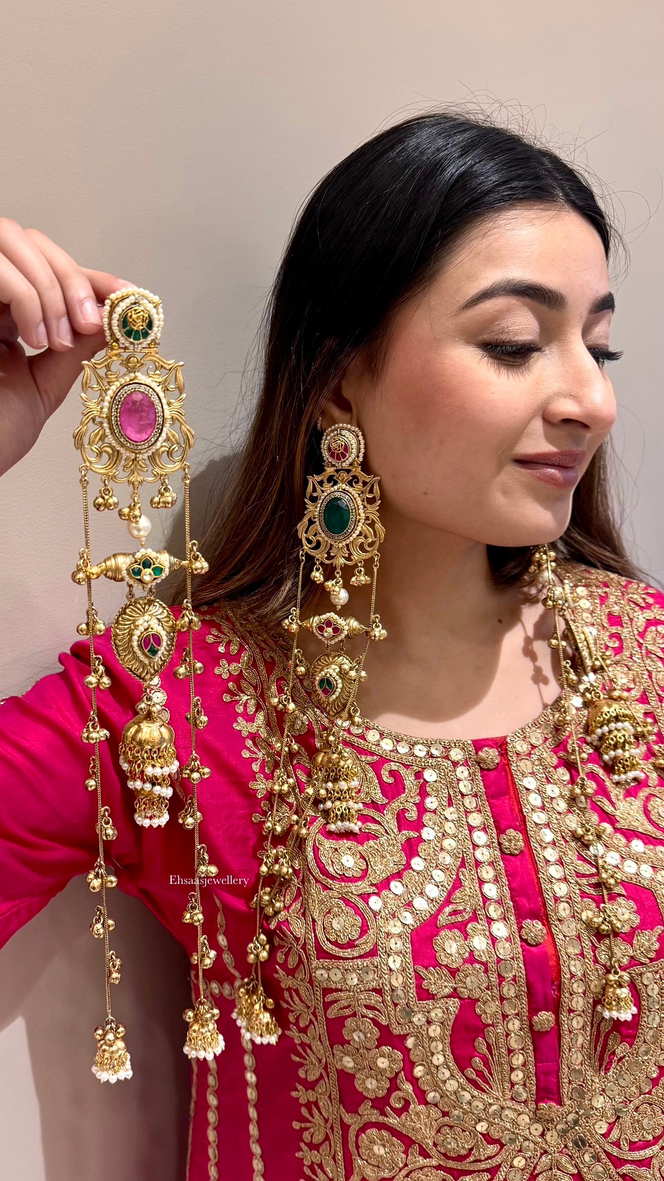 Azrina Kashmiri Jhumkis