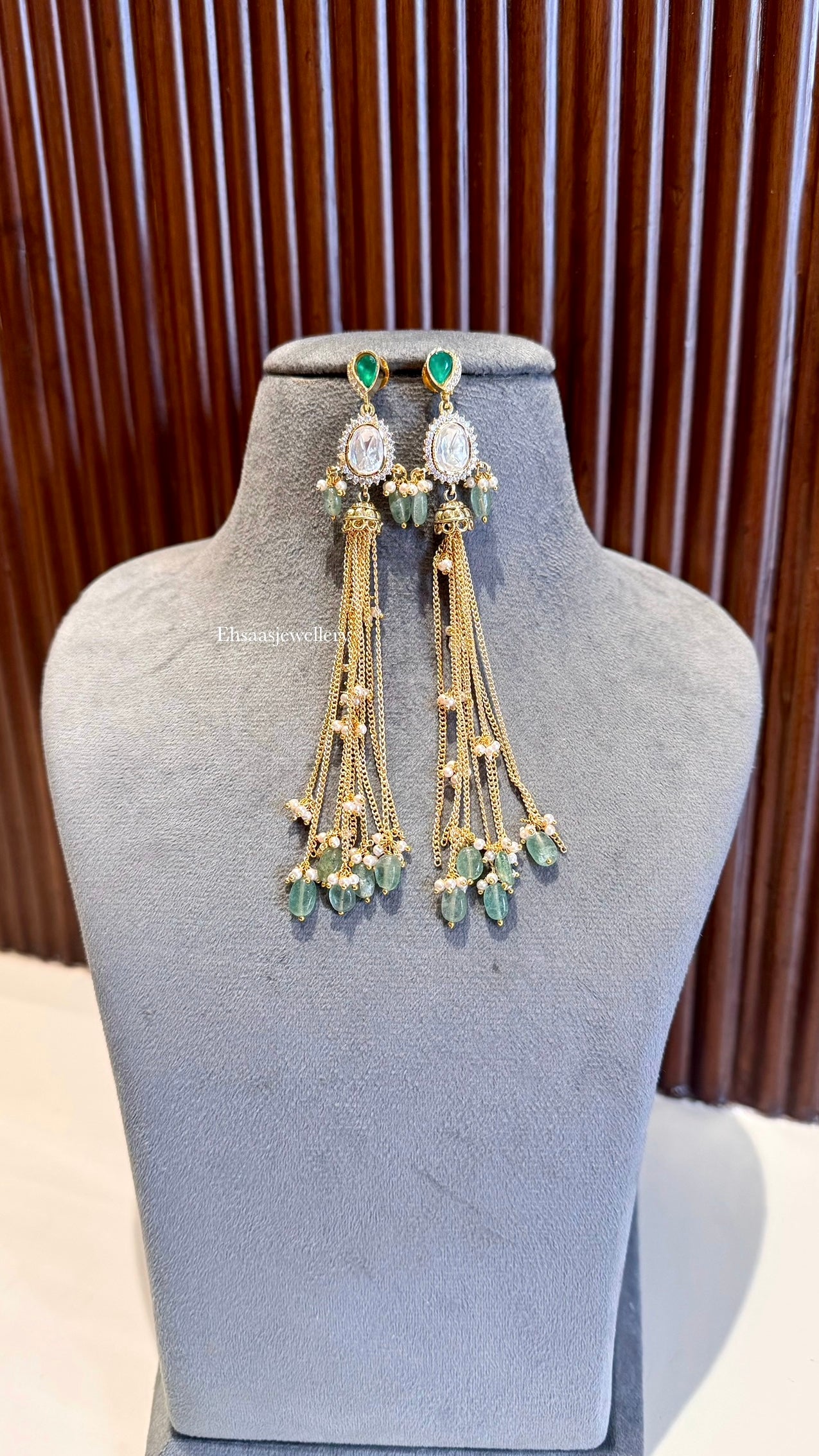 Lehar Necklace with Earrings