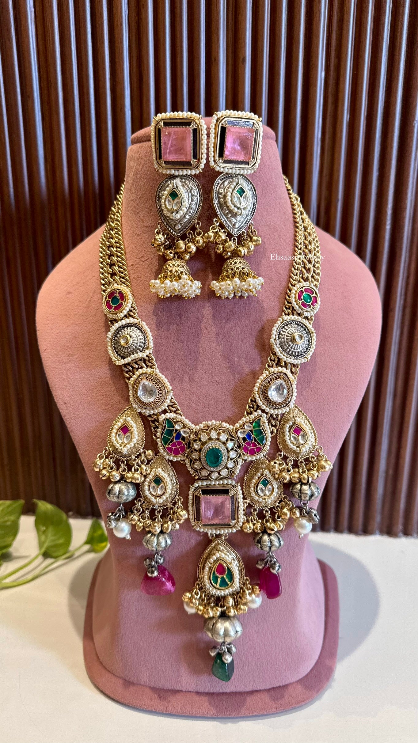 Shehzadi Necklace with Earrings