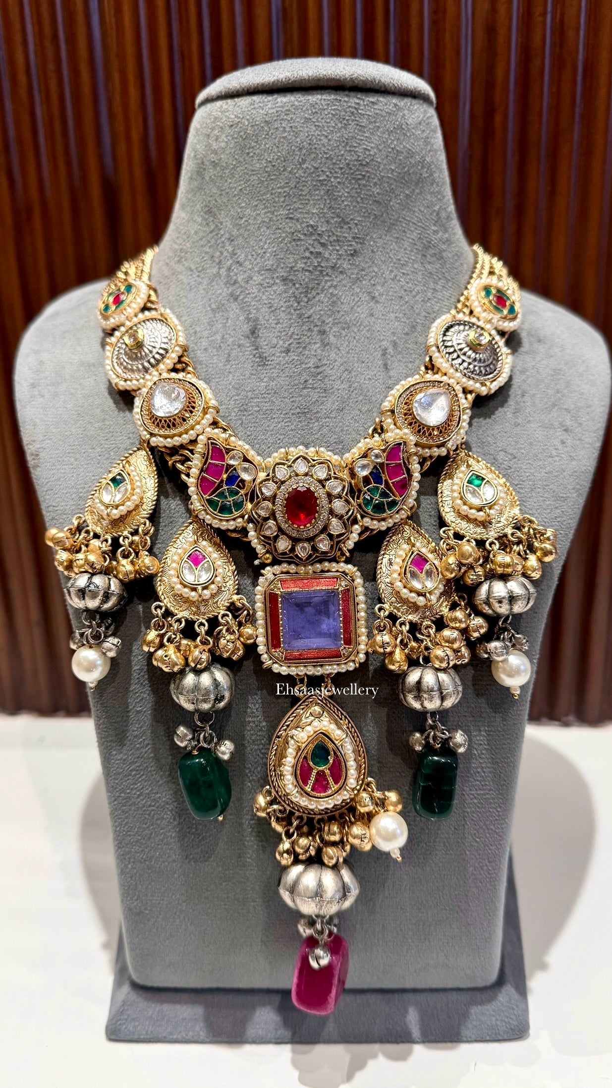 Shehzadi Necklace with Earrings