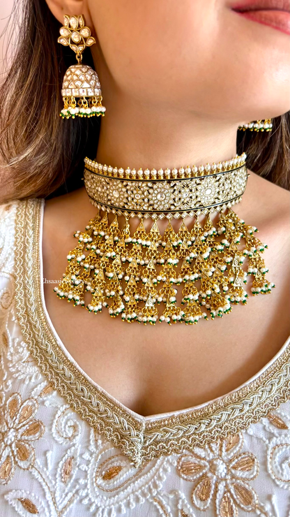 Sheesh Mahal Necklace Set