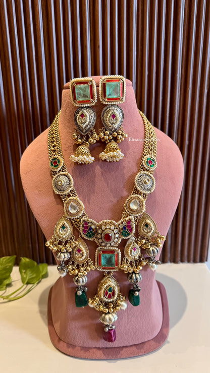 Shehzadi Necklace with Earrings