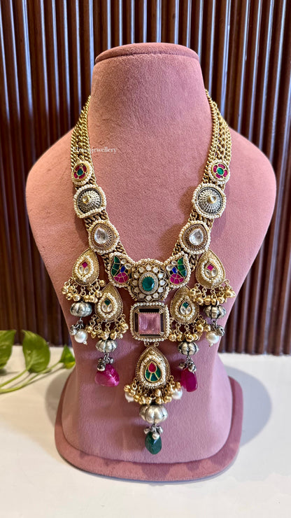 Shehzadi Necklace with Earrings