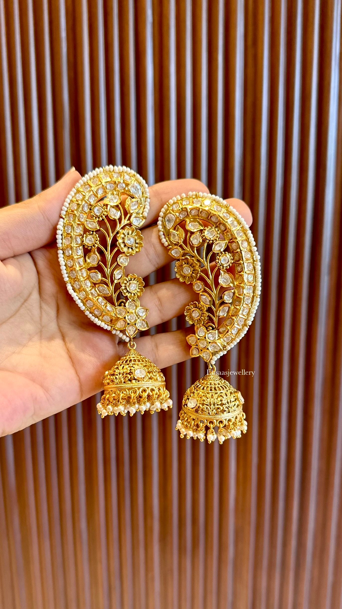 Ragini Kaanphool Jhumkis