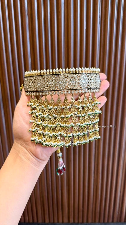 Sheesh Mahal Necklace with Earrings