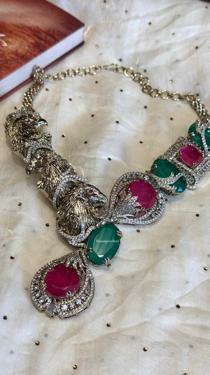 Pakshi Raj Necklace Set