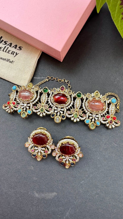 Krisha Fusion Necklace Set