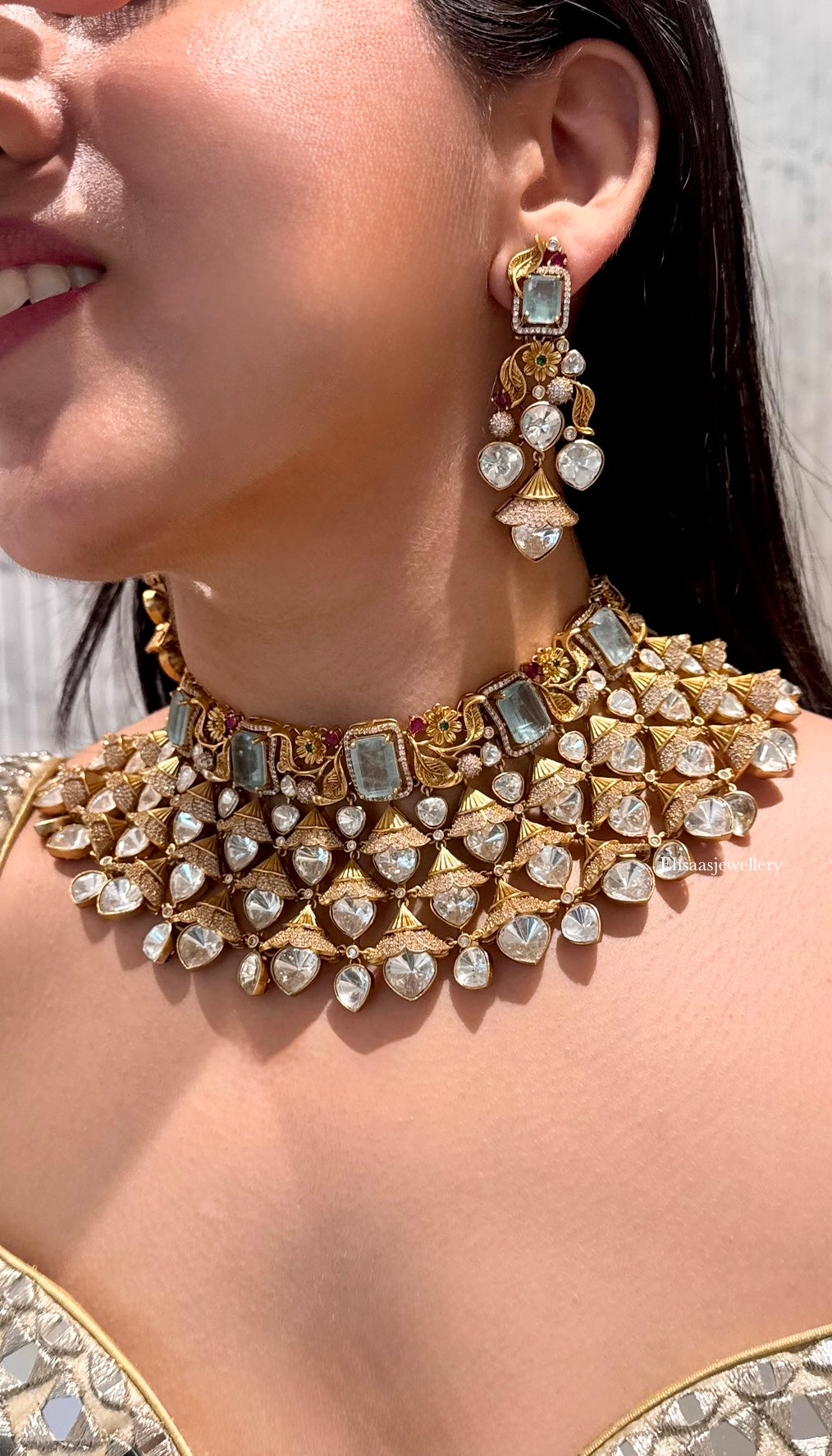 Shiddat Necklace With Earrings