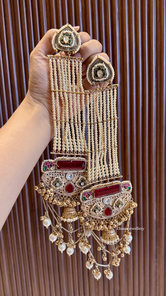 Mehrunisha Pearl Earrings